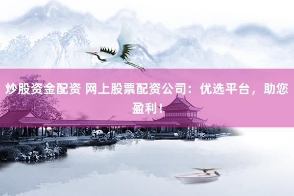 炒股资金配资 网上股票配资公司：优选平台，助您盈利！