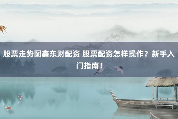 股票走势图鑫东财配资 股票配资怎样操作？新手入门指南！