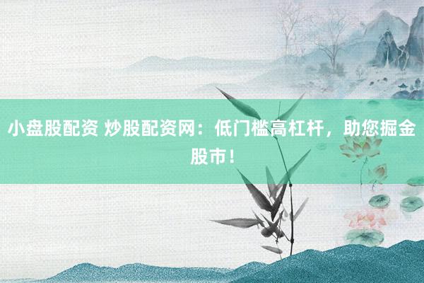 小盘股配资 炒股配资网:低门槛高杠杆,助您掘金股市!